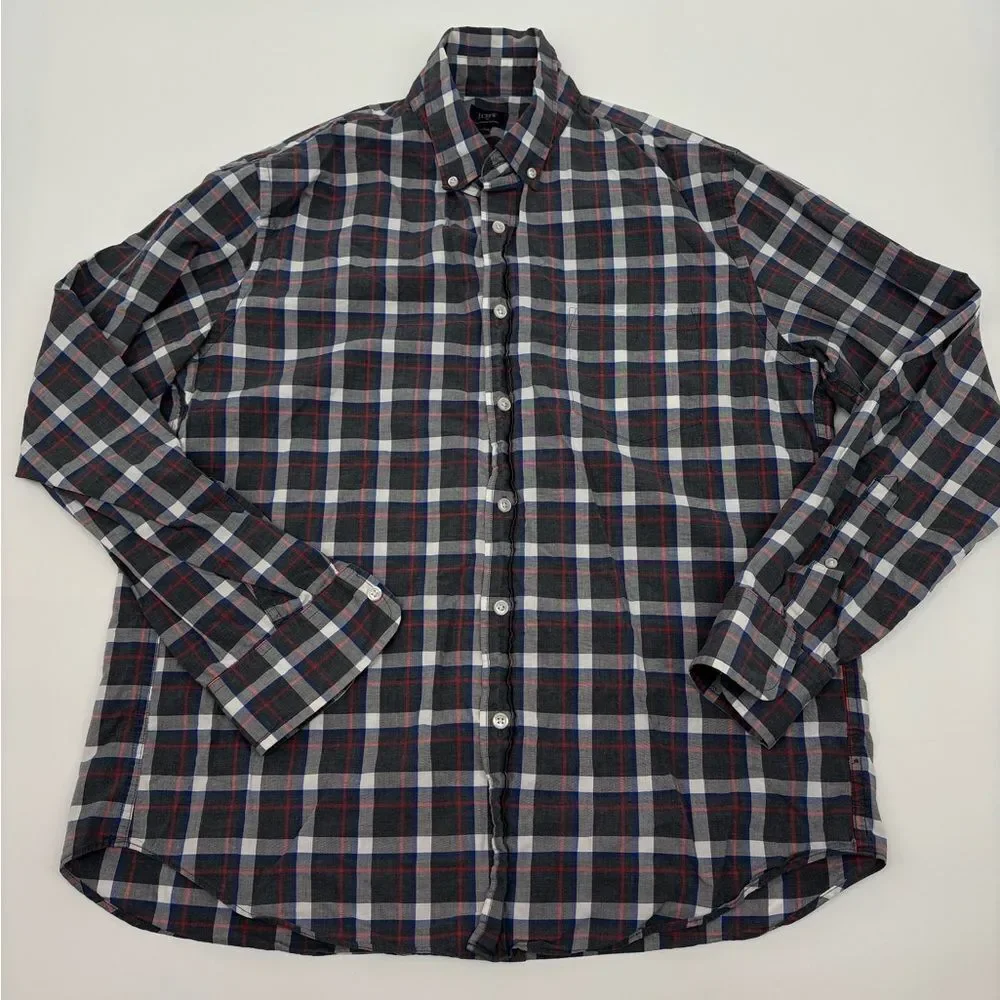 J. crew | Men's Plaid Button-Down Shirt